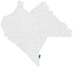 Municipality of Cacahoatán in Chiapas