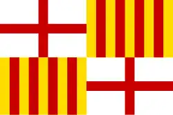 Flag of Barcelona