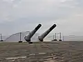 Turret with two 190&nbsp;mm guns at Fort Copacabana
