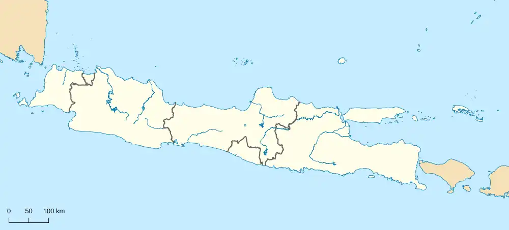 Bekasi is located in Java