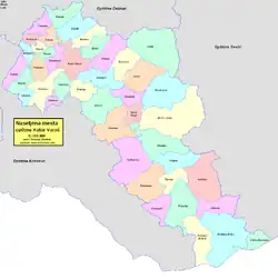 Location of Kotor Varoš