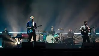 Foals performing in 2023