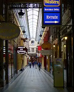 Main glass-covered passage