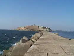 Manora Fort as seen from its breakwater