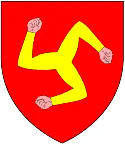 Tremayne family triskelion arms