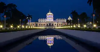 Ujjayanta Palace, which houses the Tripura State Museum. Tripura became a state on 21 January 1972.
