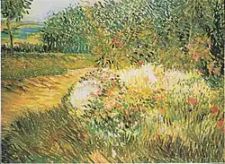 Corner of Voyer d'Argenson Park at Asnières Summer, 1887 Private collection (F315)