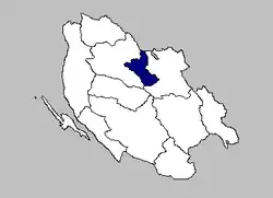 Vrhovine municipality within Lika-Senj County