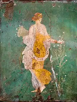 Image 32The so-called Primavera of Stabiae, perhaps the goddess Flora (from Culture of ancient Rome)